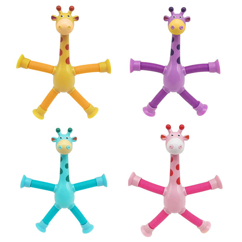 Girapop - A Girafinha Divertida que Estica (Kit com 4 cores)