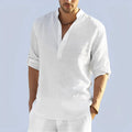 Camisa Masculina de Linho branca