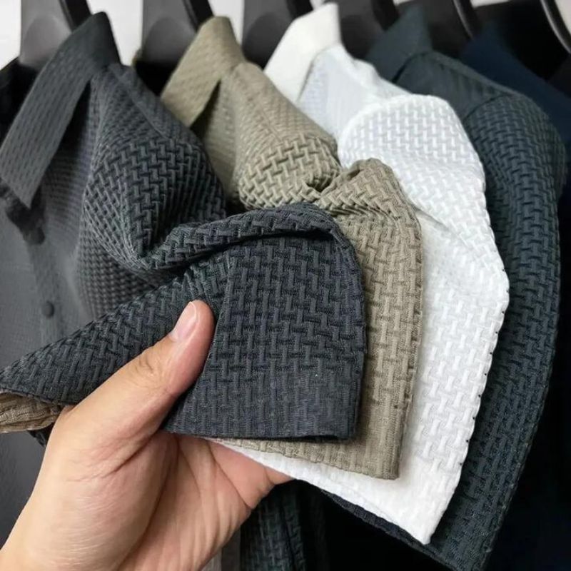 Camisa Polo Masculina Premium Elegante detalhes