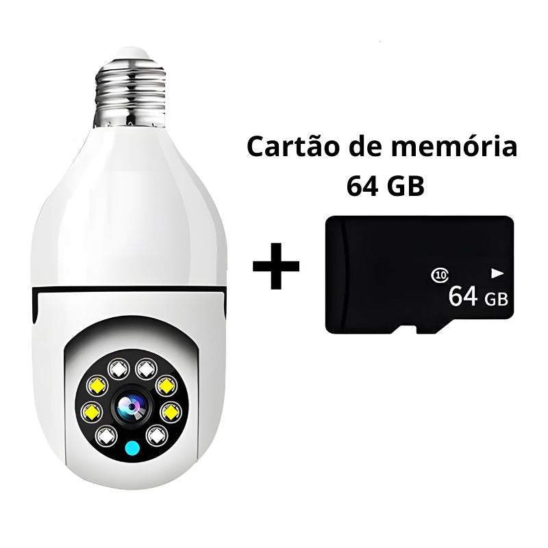 Câmera de Segurança Inteligente Full HD com WI-FI - SecureVision Max 2.0
