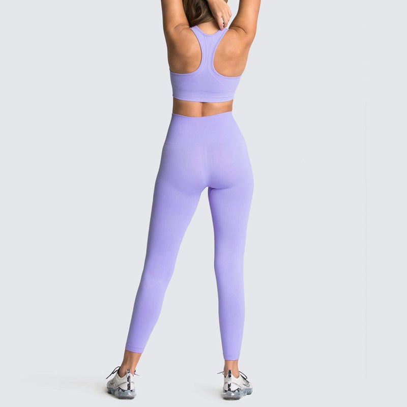Conjunto Fitness Feminino Elite lilás