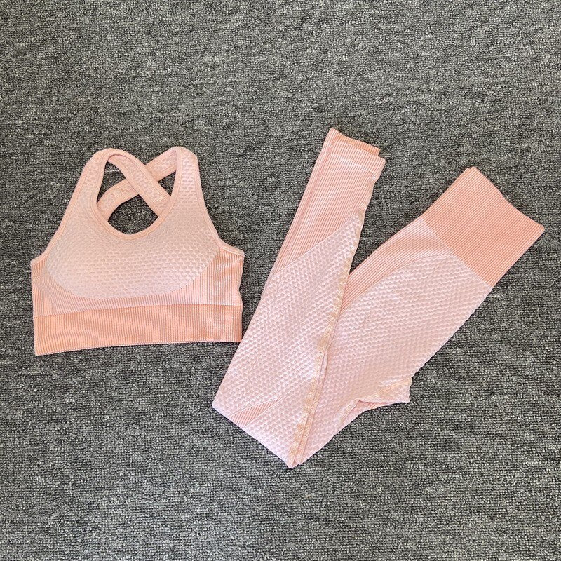 Conjunto Fitness Feminino Mint rosa