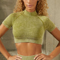 Cropped Fitness Essence verde