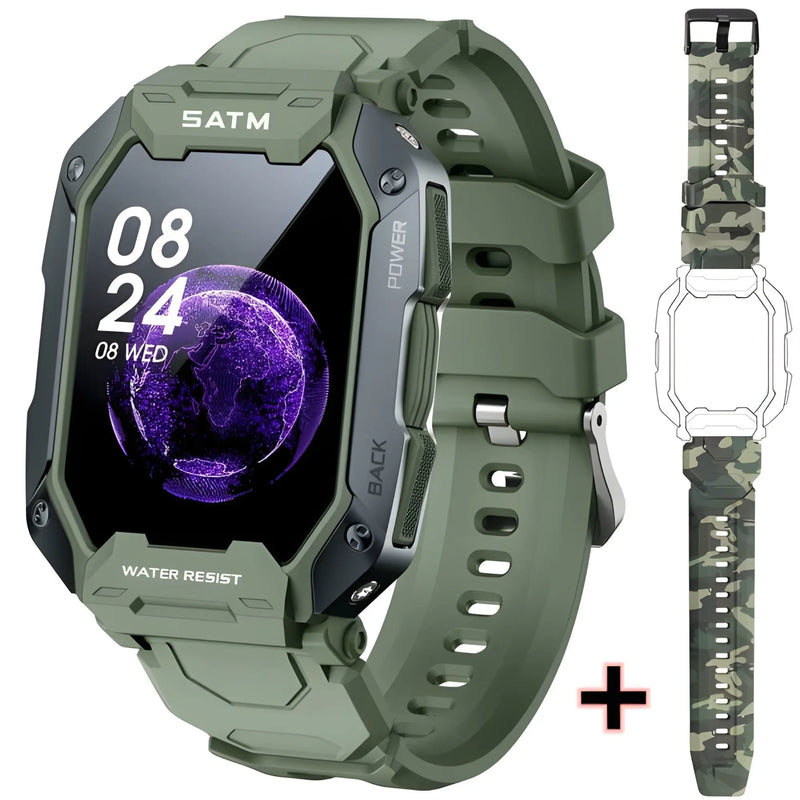 Smartwatch Militar Power Elite 3.0 Verde