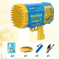 Bolha mágica Bazooka - Lançador de bolhas Brinquedo infantil Vitelli Amarelo 