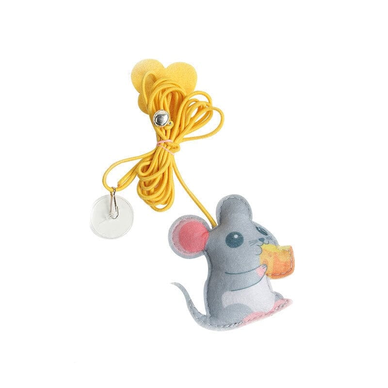 Brinquedo Interativo Elástico Brinquedo para pets Vitelli ratinho 