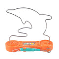Brinquedo Labirinto educacional Infantil - Circuito Kids Laranja golfinho 