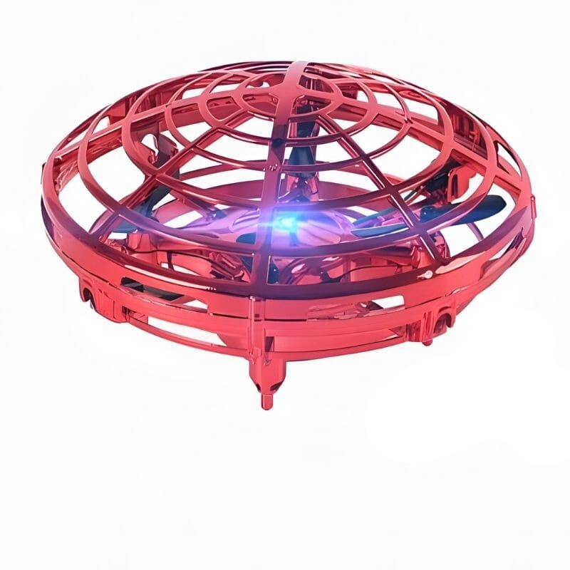 Mini Drone Infantil Smart UFO Explorer Brinquedo infantil Loja Vitelli Vermelho 